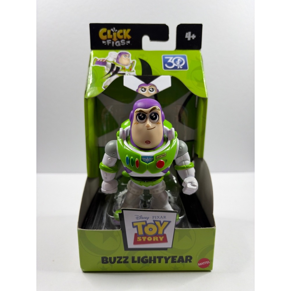 Mattel Disney Pixar Toy Story Buzz Lightyear Click Figs Action Figure JCV90